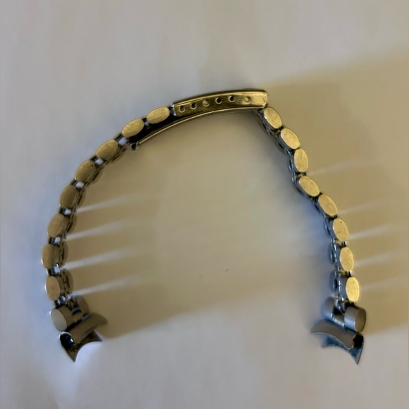 VINTAGE AUTHENTIC ROLEX 13MM SOLID OVAL LINK JUBILEE WATCH BAND W BIG LOGO - Picture 11 of 12